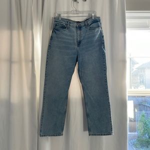 Banana Republic Highrise Straight Leg Jean